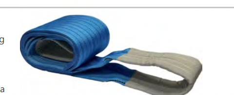 Versatile Lifting Solutions Polyester Webbing Slings For Heavy Loads