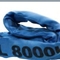 Polyester Round Lifting Sling 1T - 50T Capacity For Transporting Heavy Objects